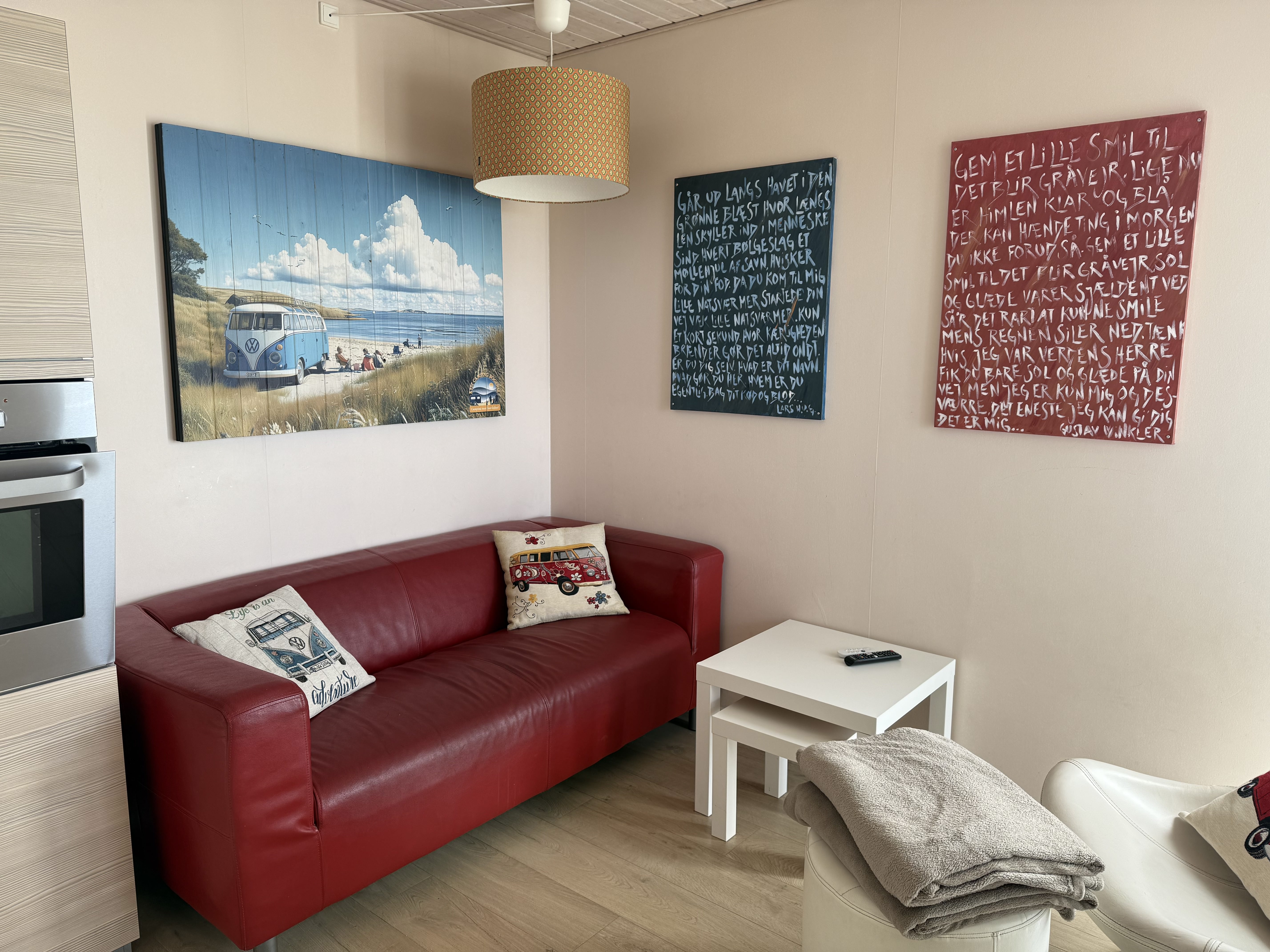 Luksushytte køkken-alrum