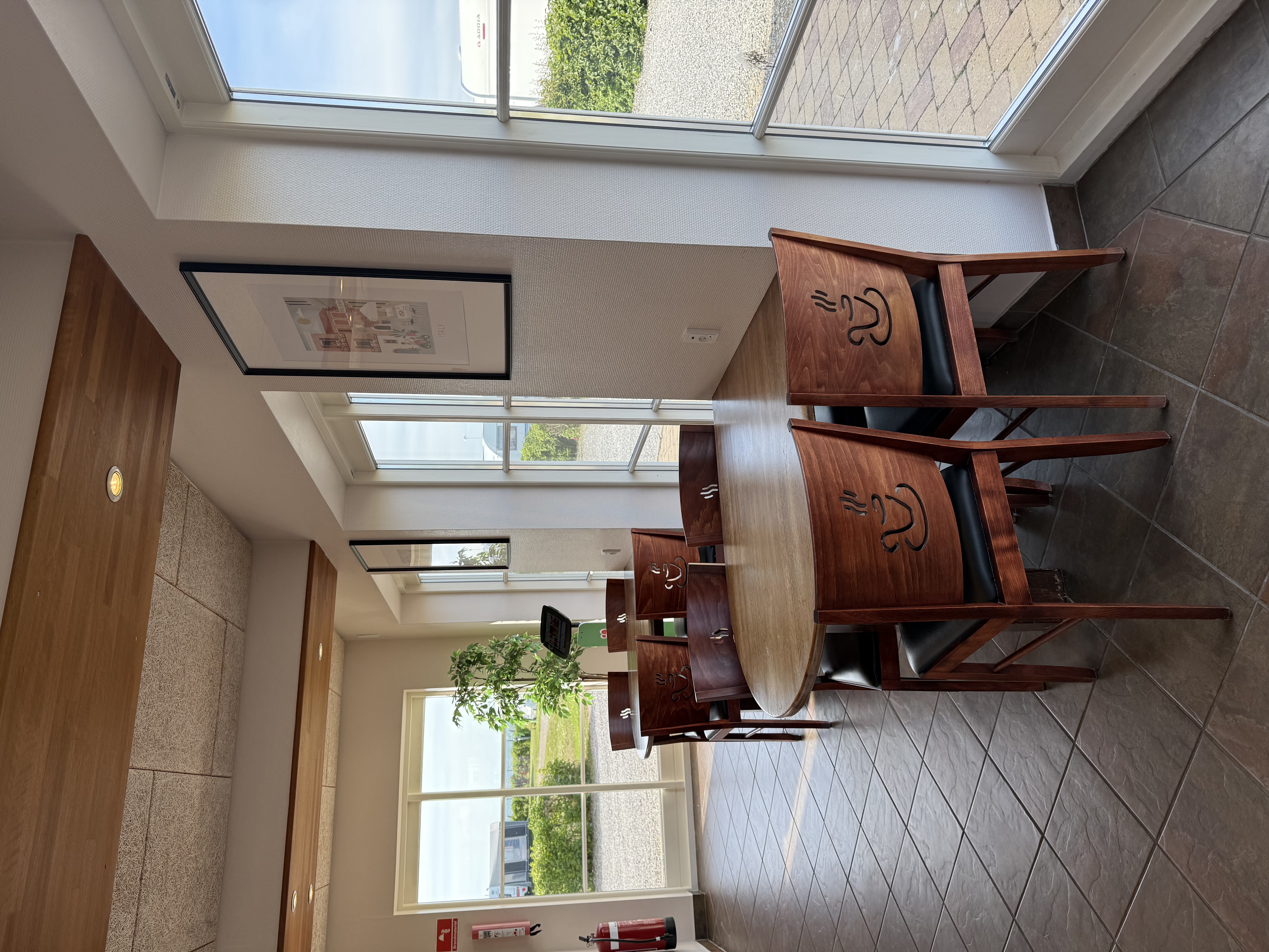 Spacious campers’ kitchen with modern facilities