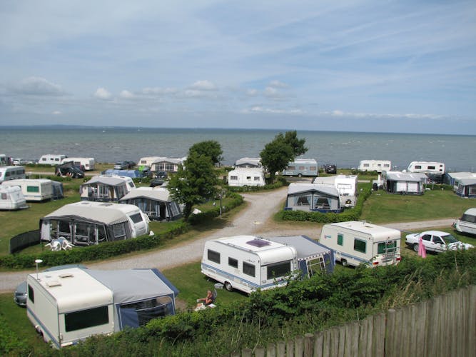 Camping ved havet